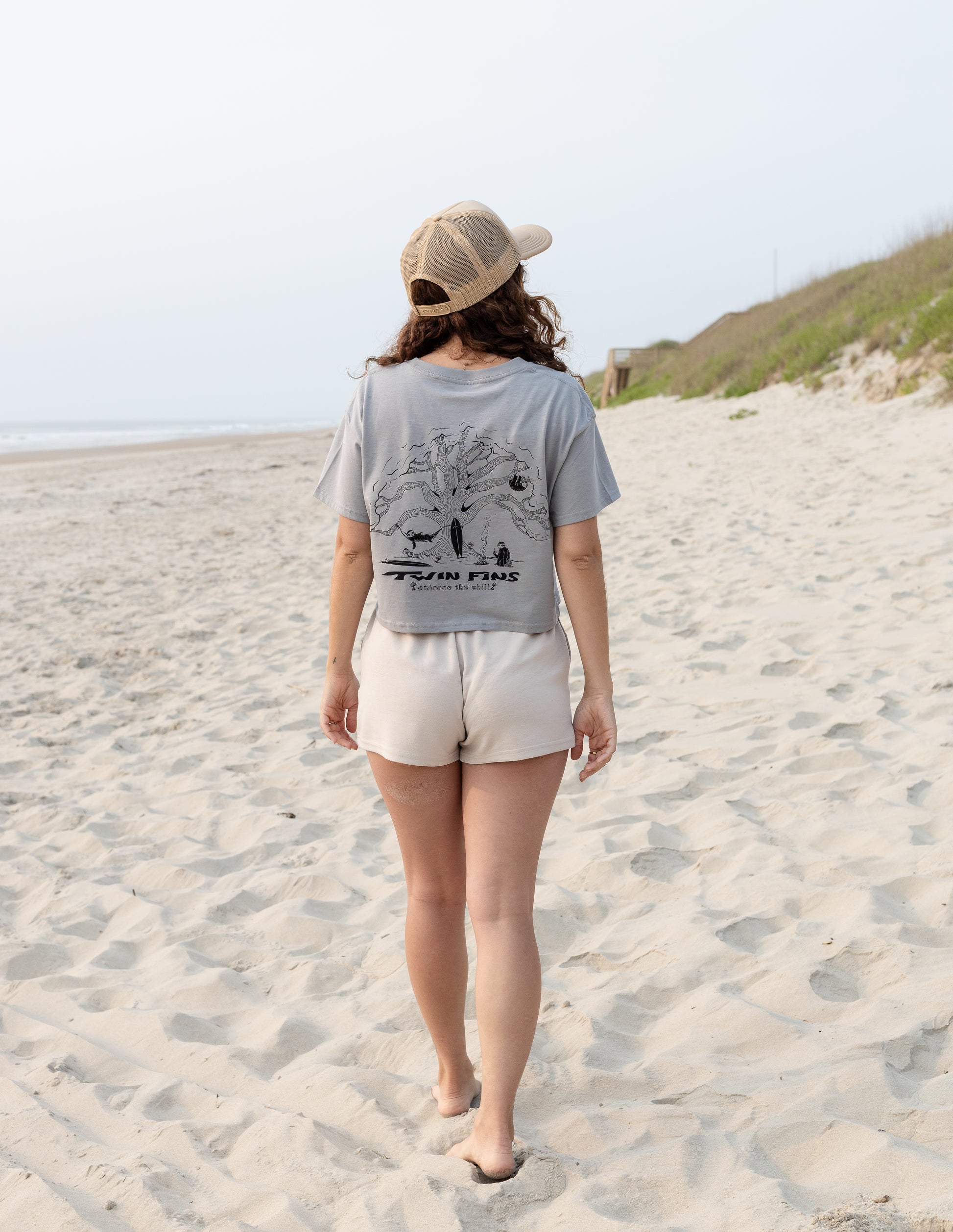 Embrace The Chill Crop Tee