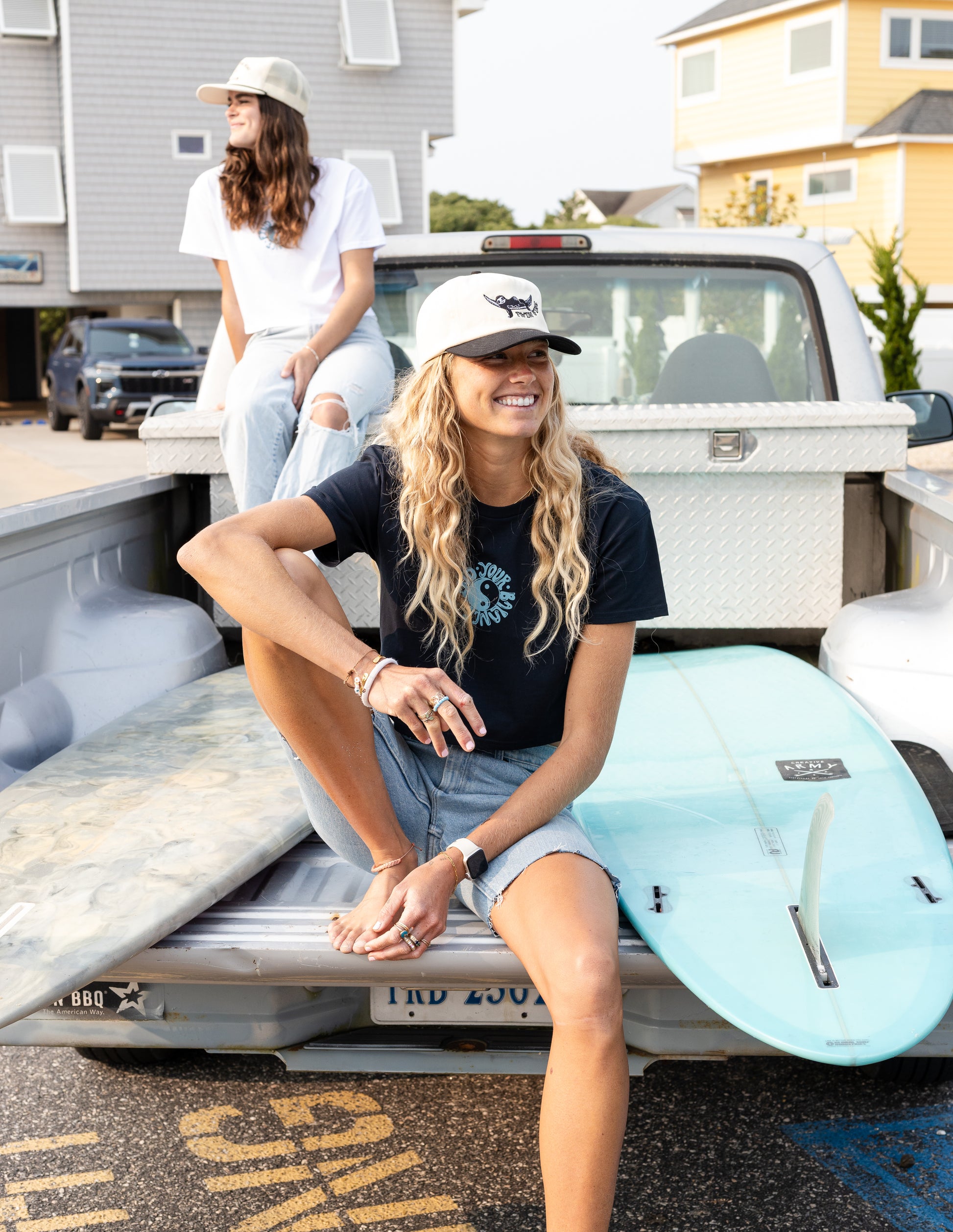Find Your Balance Crop Tee