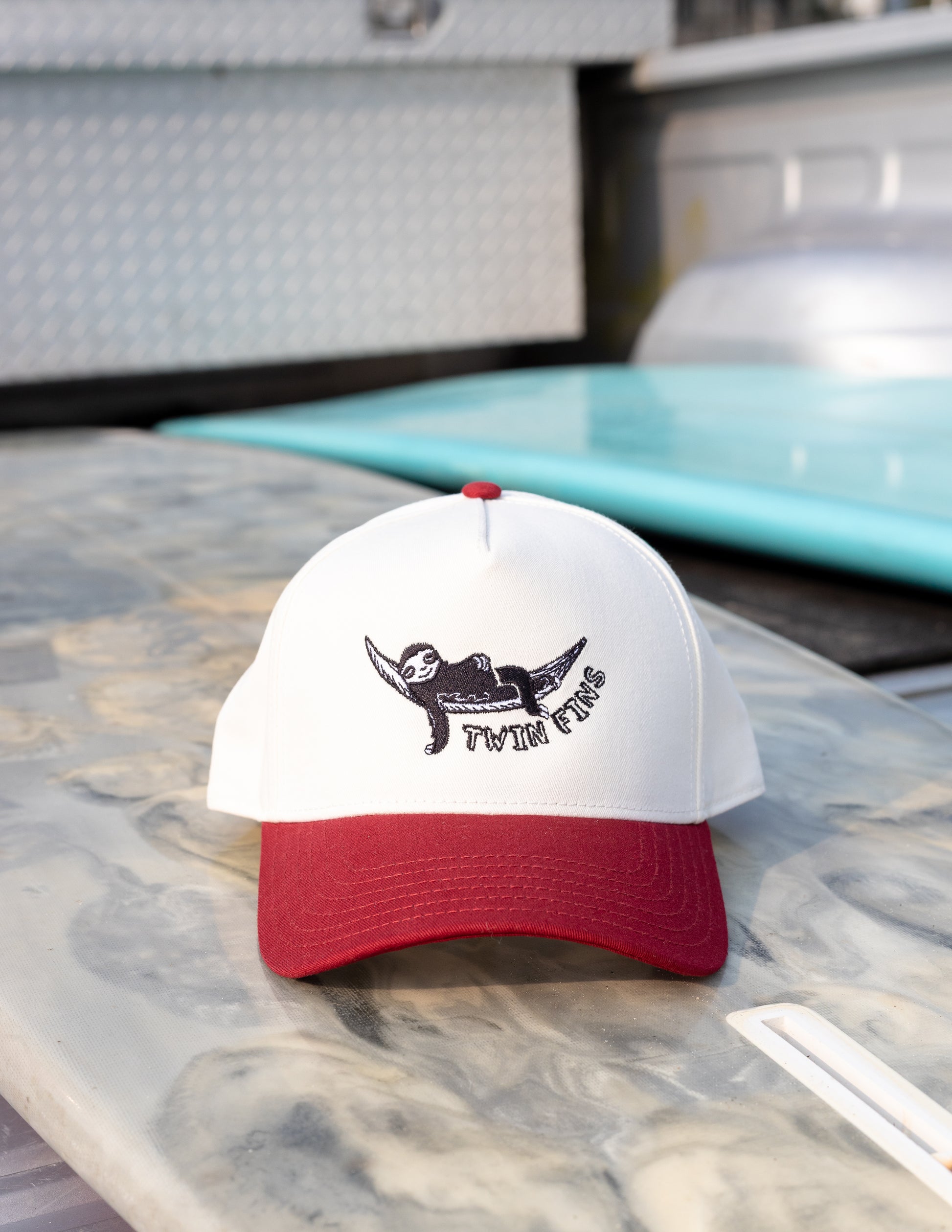 Framed Sloth Trucker