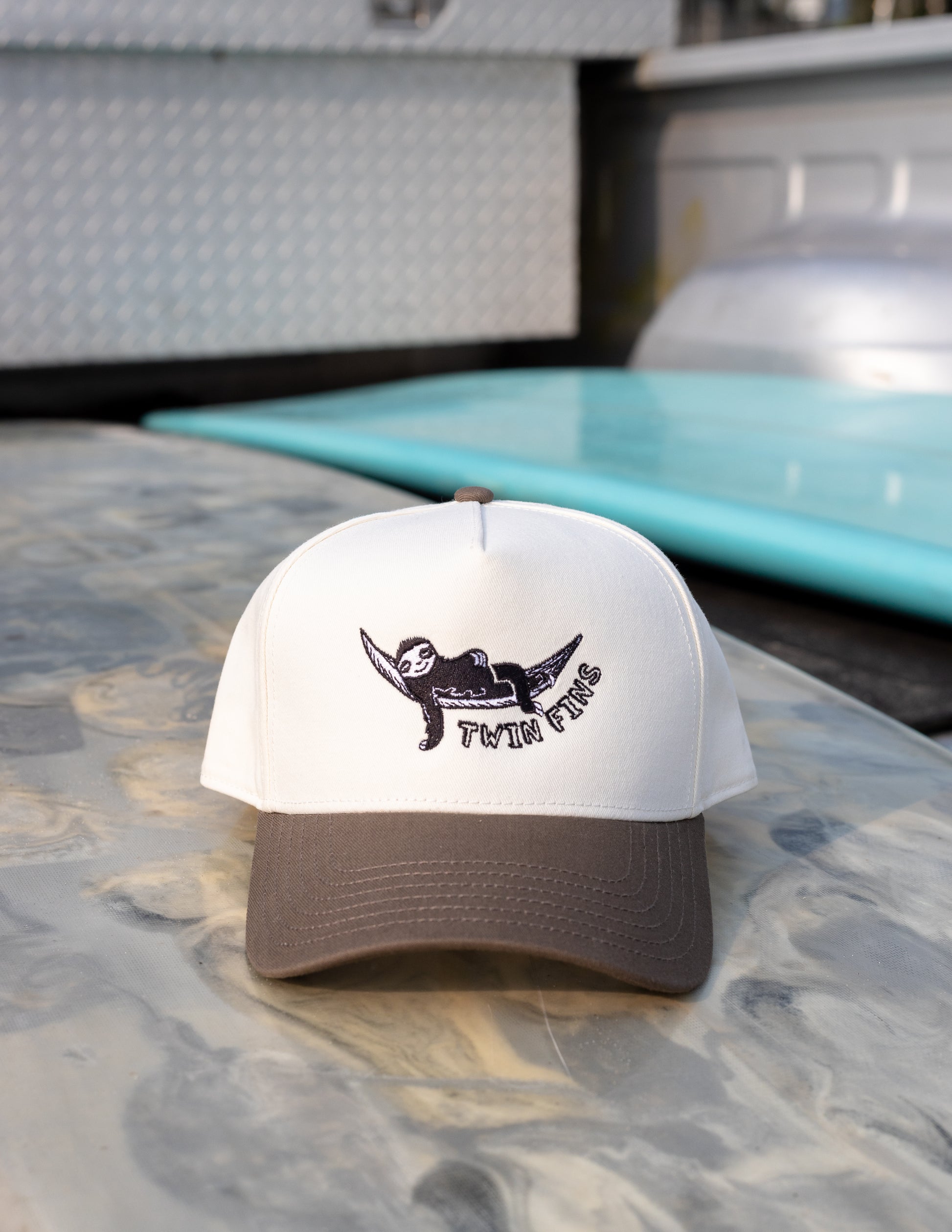 Framed Sloth Trucker