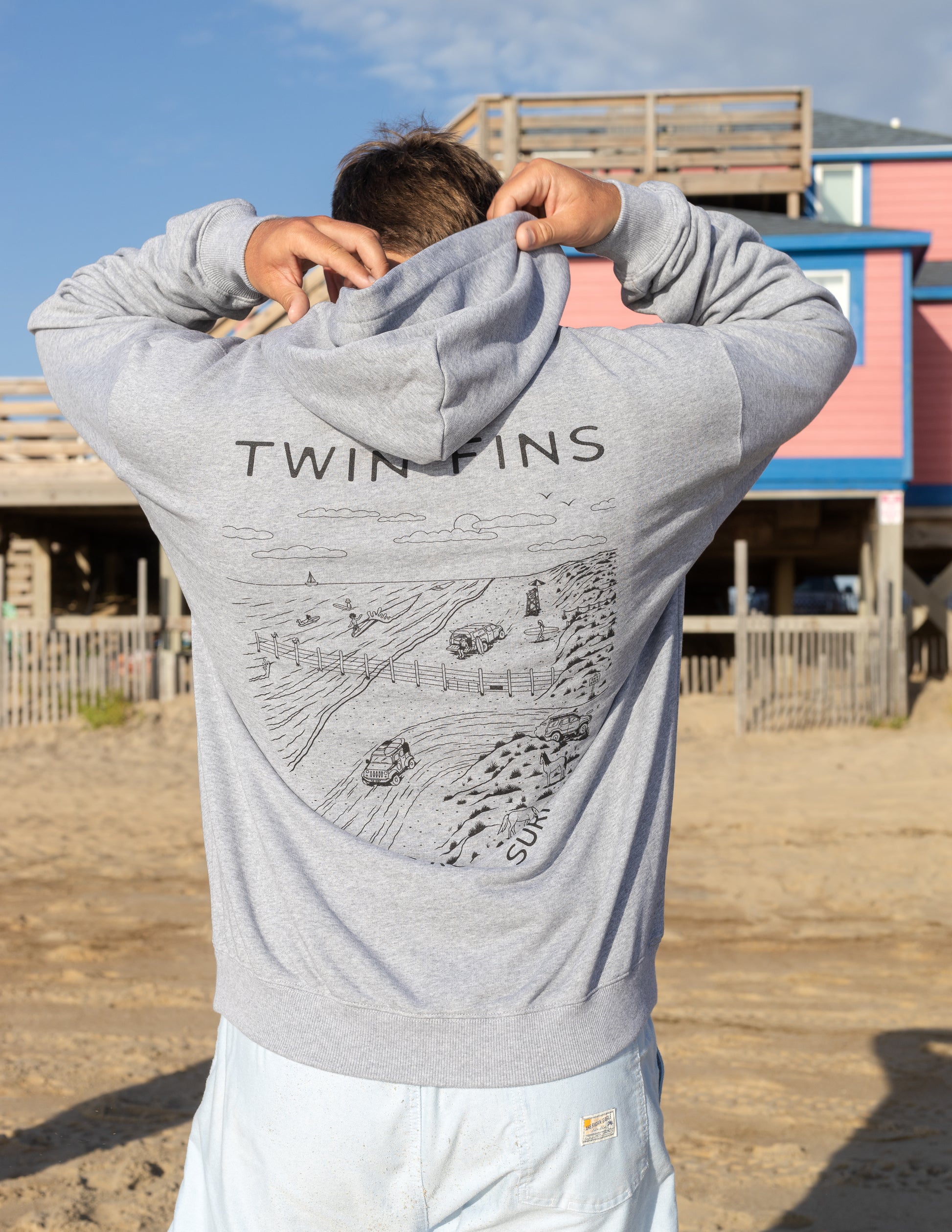 Premium Surf Club Hoodie