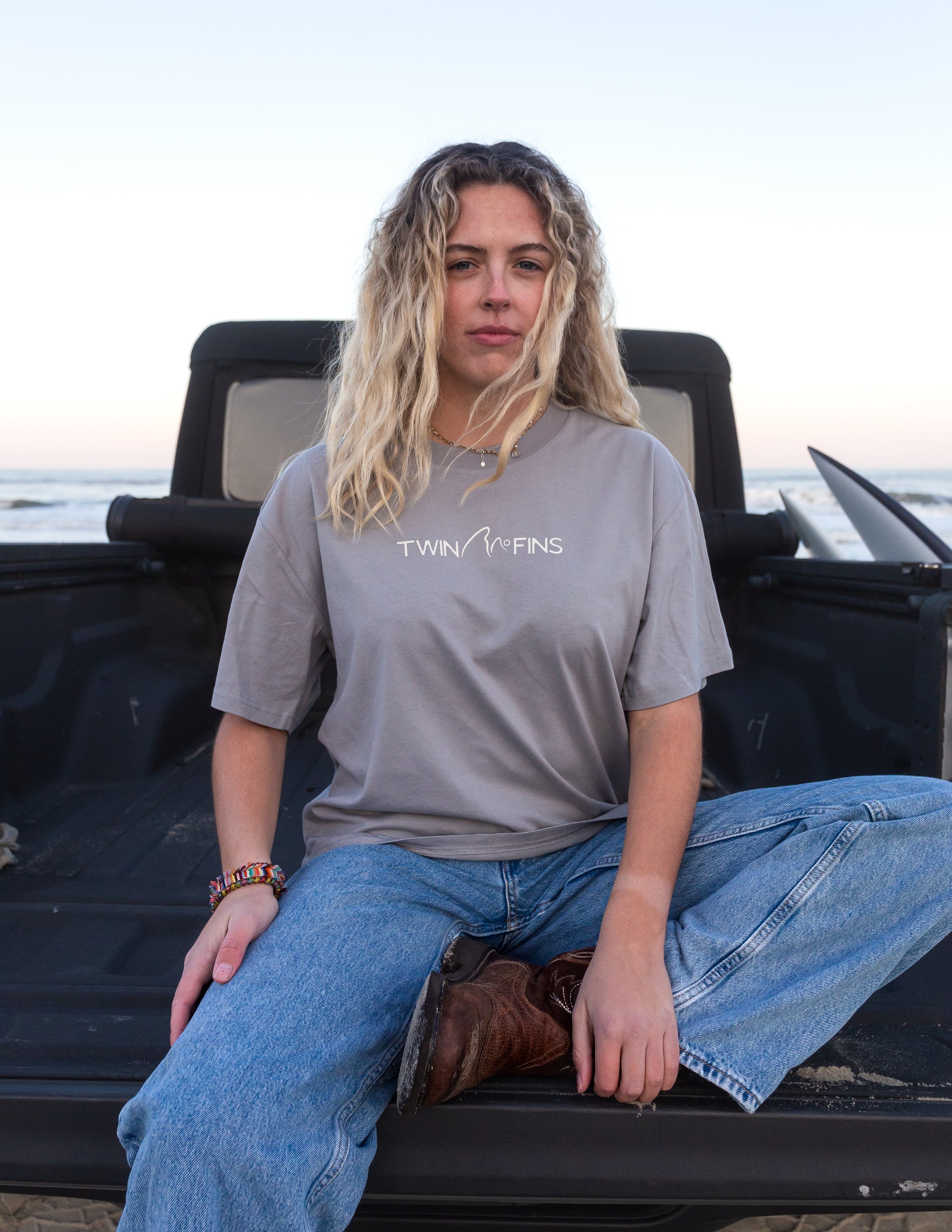Oversized Logo Tee