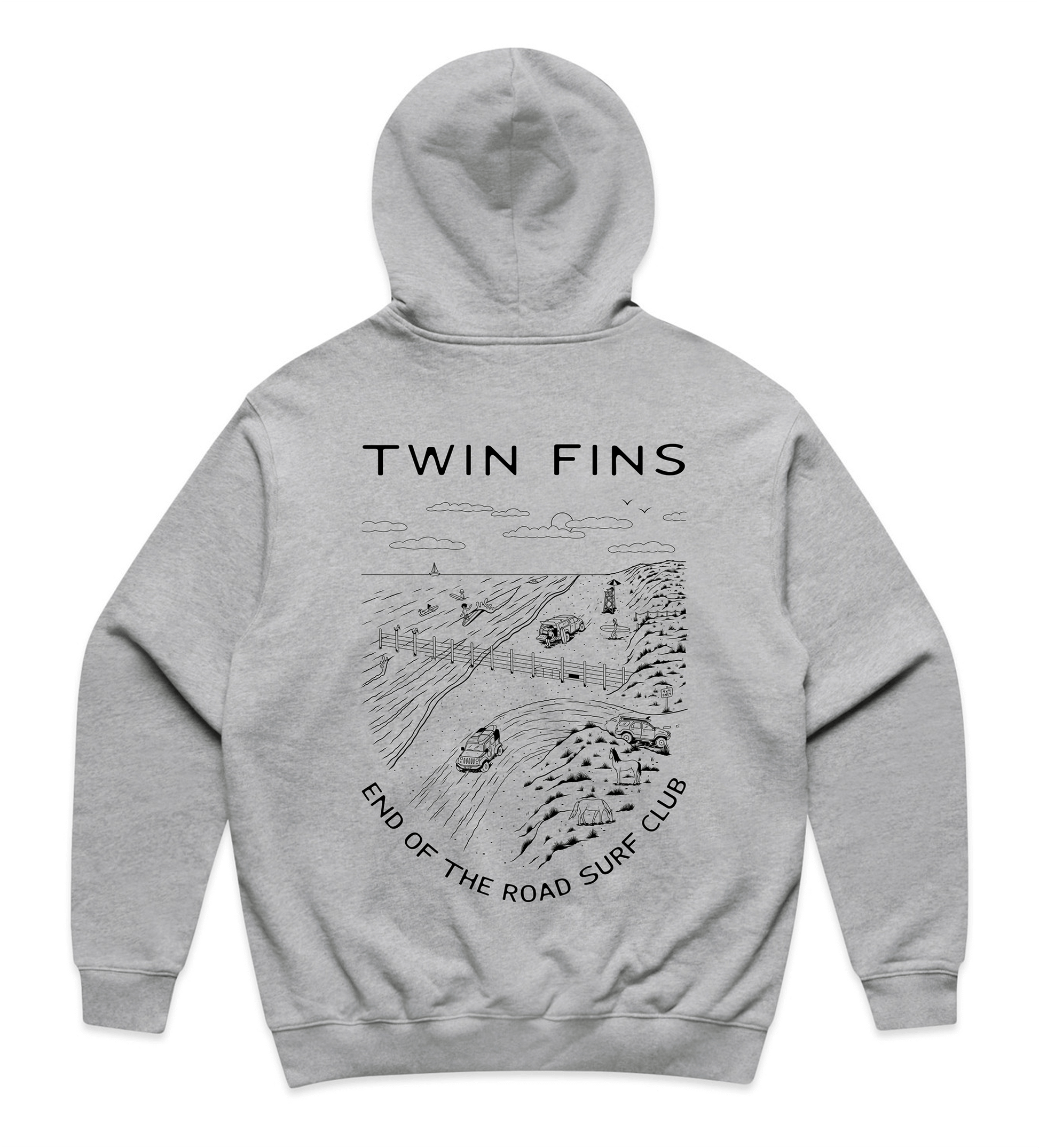 Premium Surf Club Hoodie