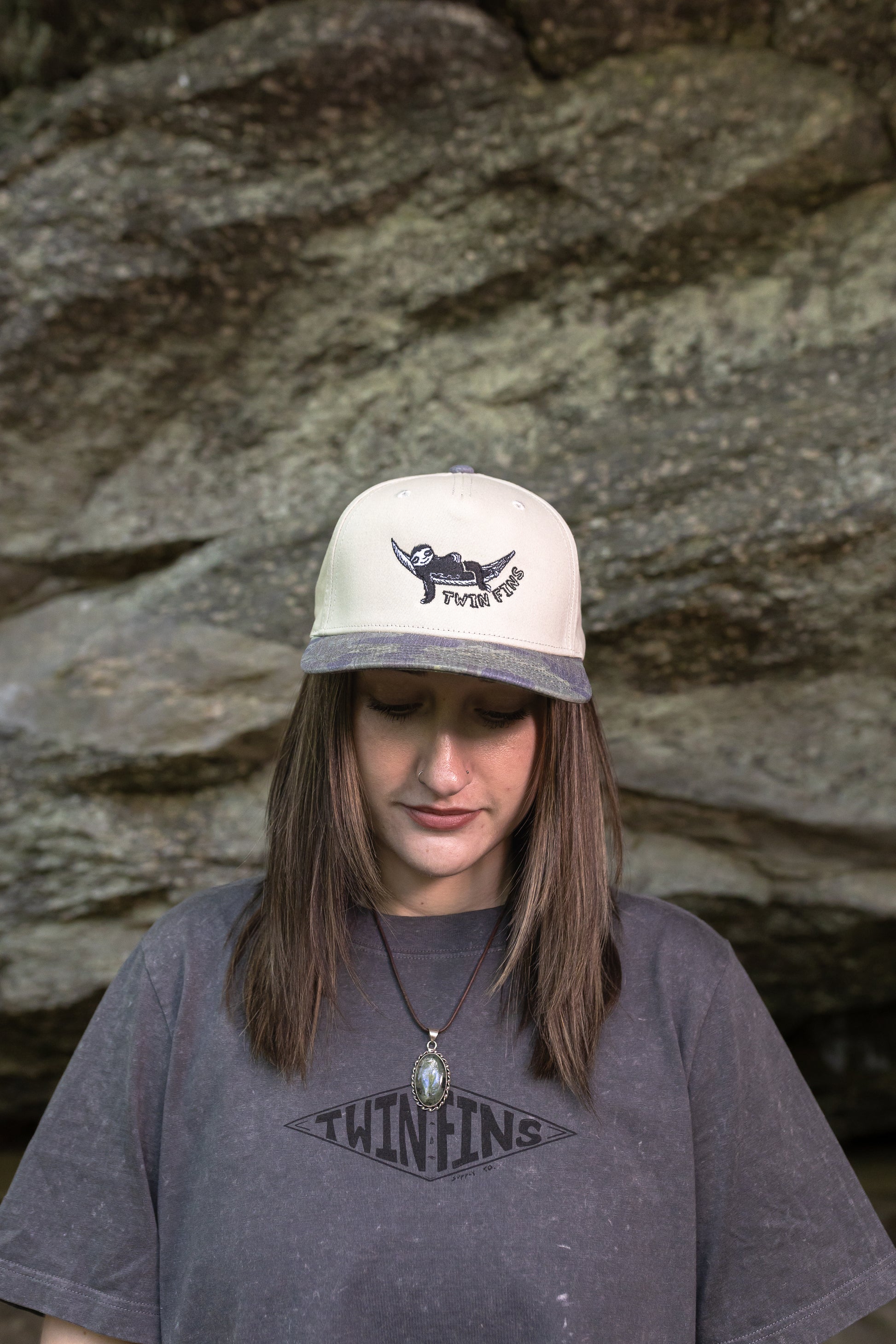 2Tone Camo Sloth Cap