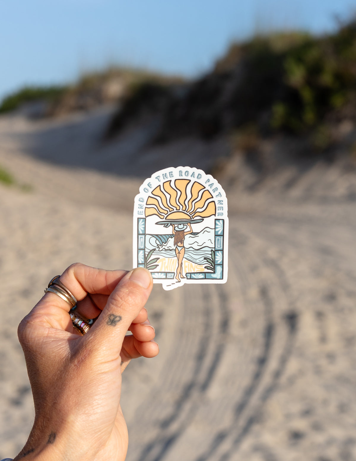 End of The Road Partner - Sticker