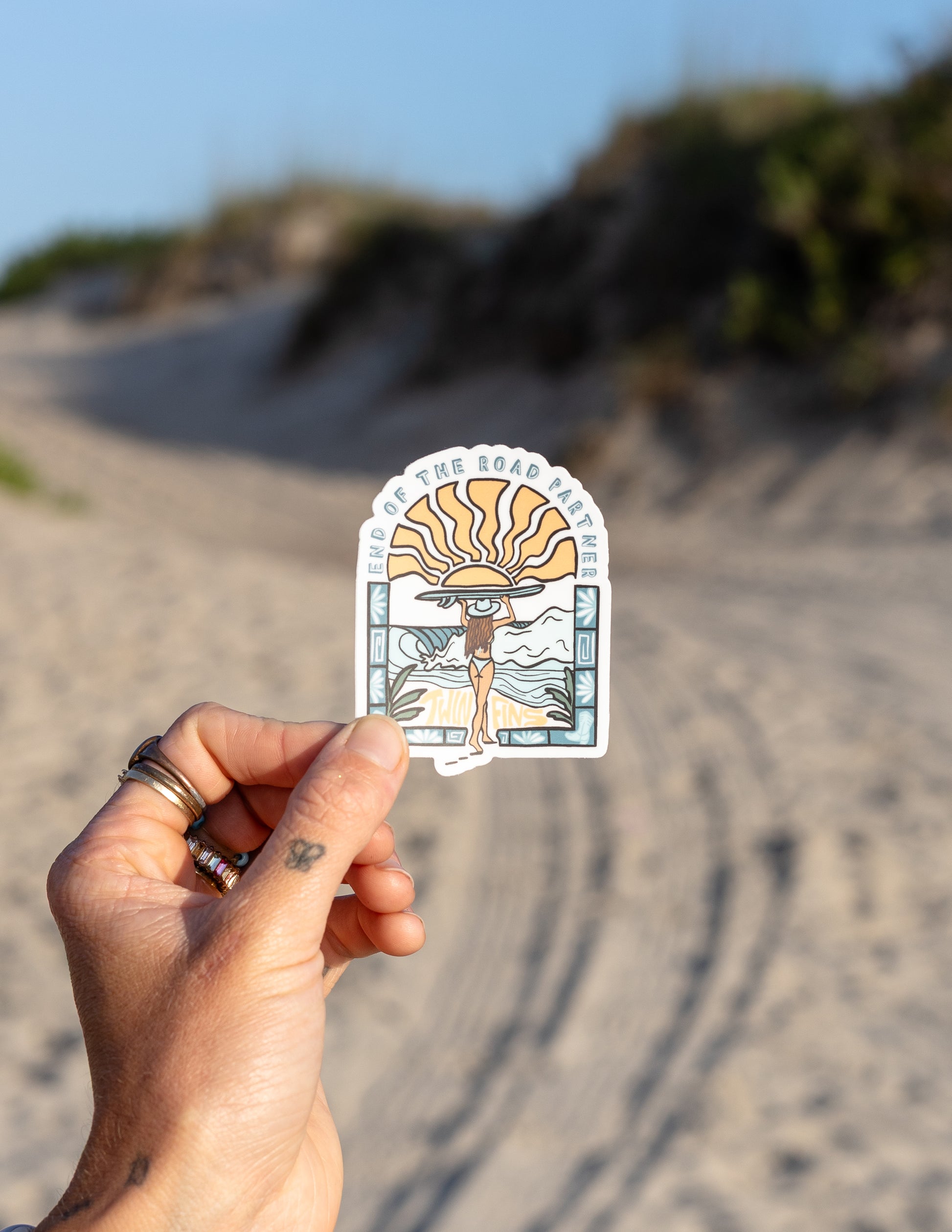 End of The Road Partner - Sticker