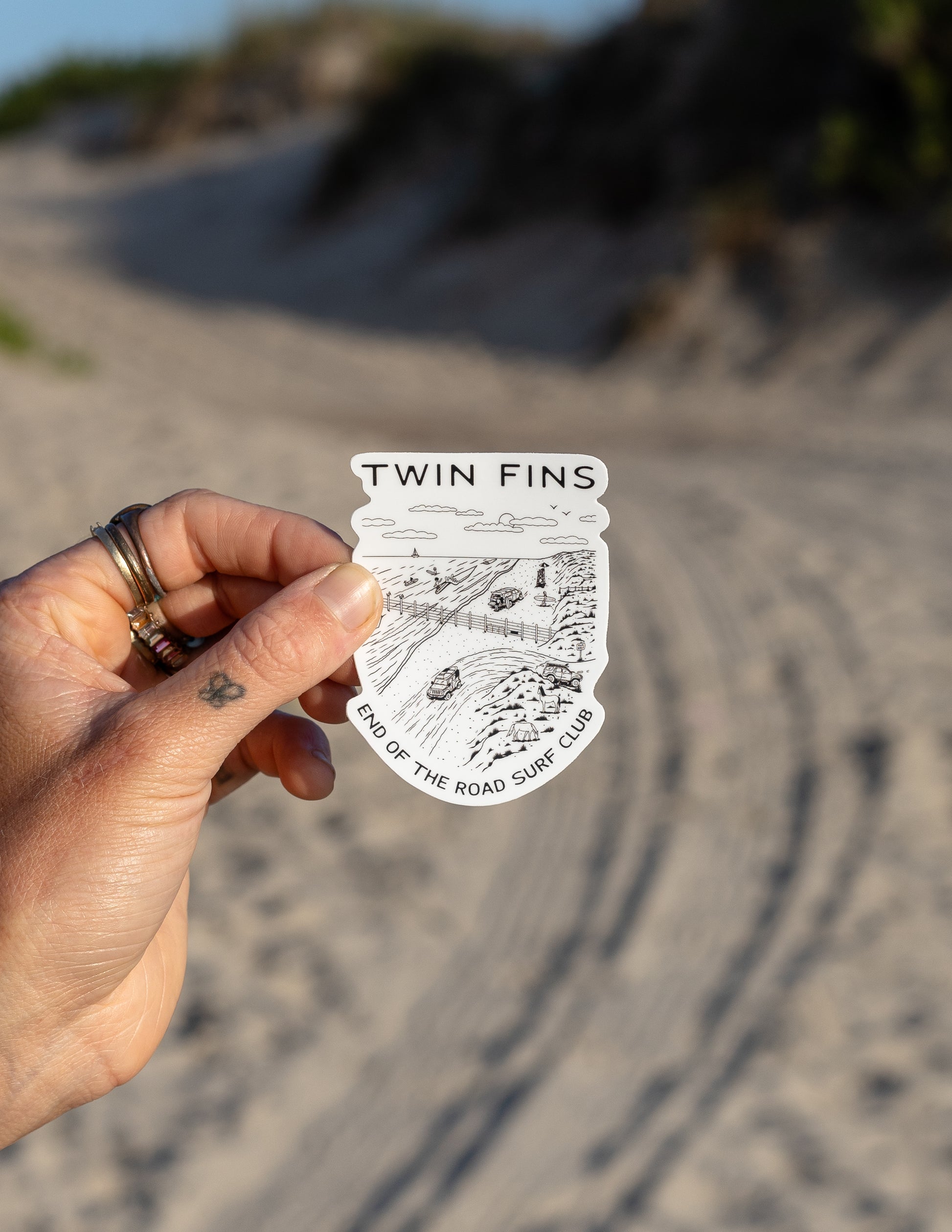 End of The Road Surf Club - Sticker