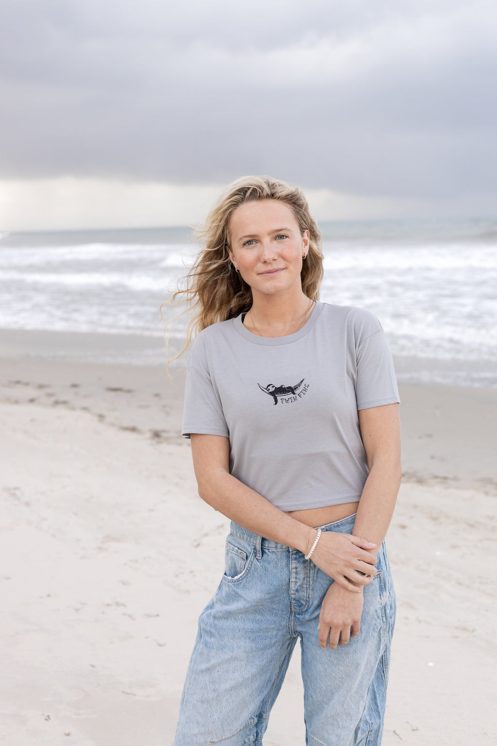 Embrace The Chill Crop Tee