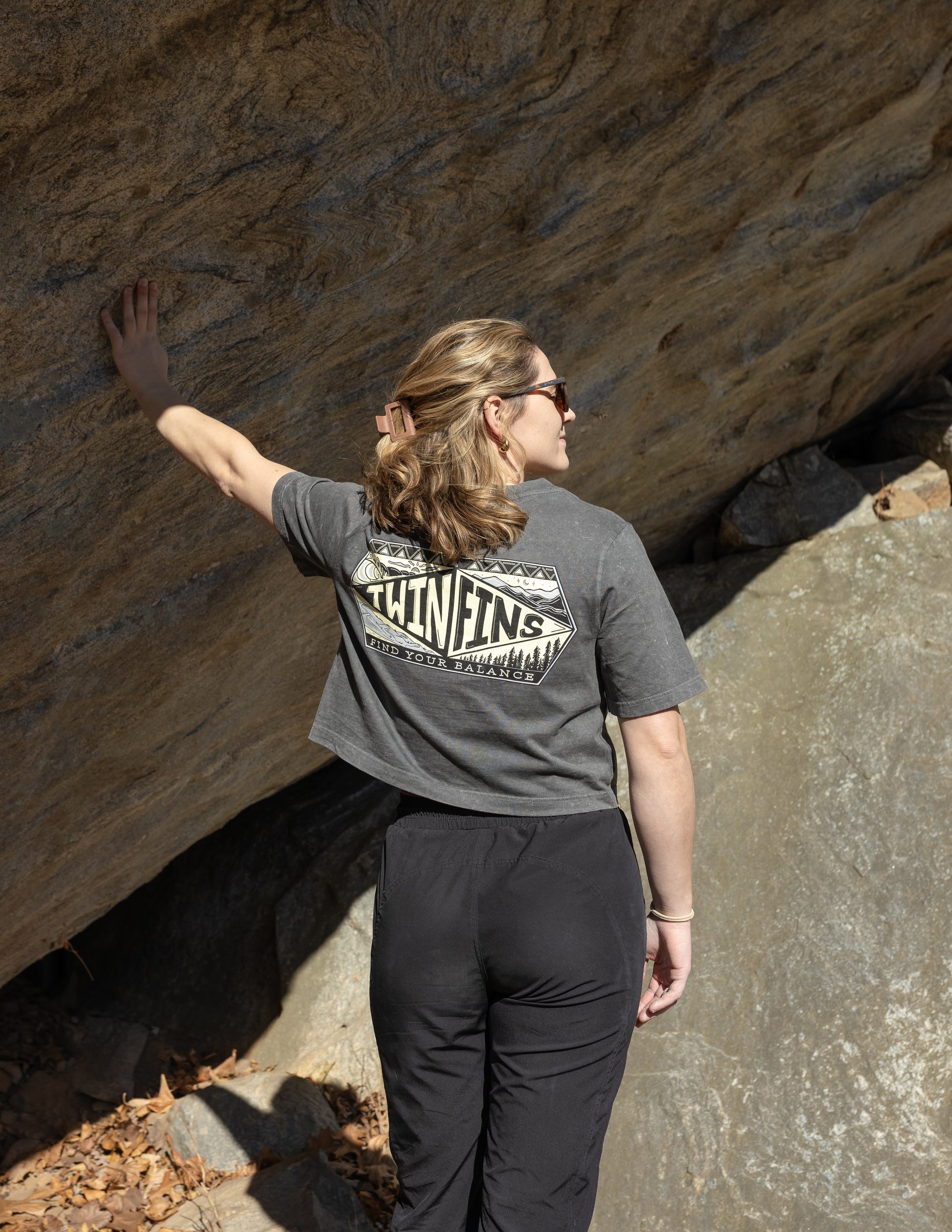 Horizons Stone Wash Crop