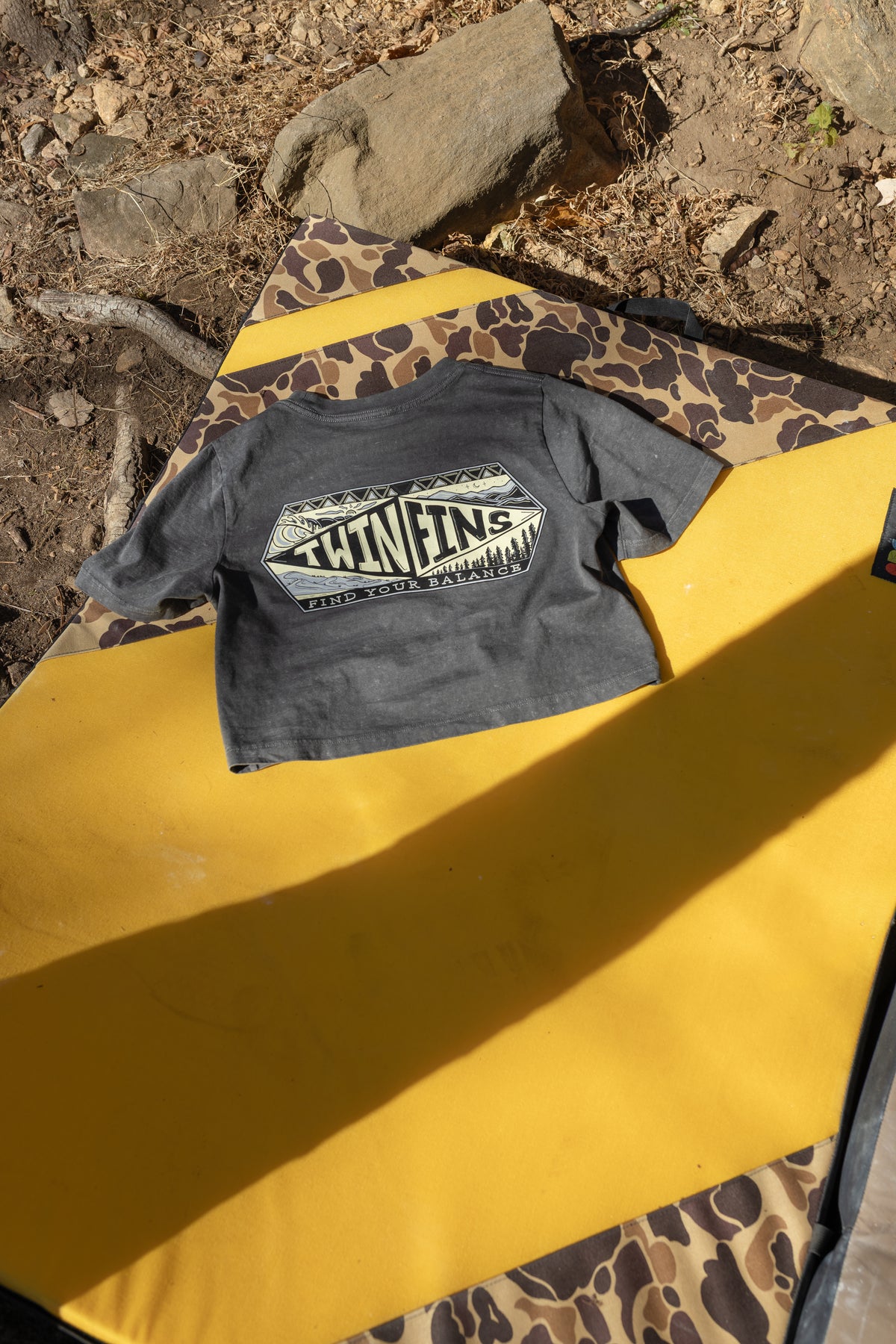 Horizons Stone Wash Crop