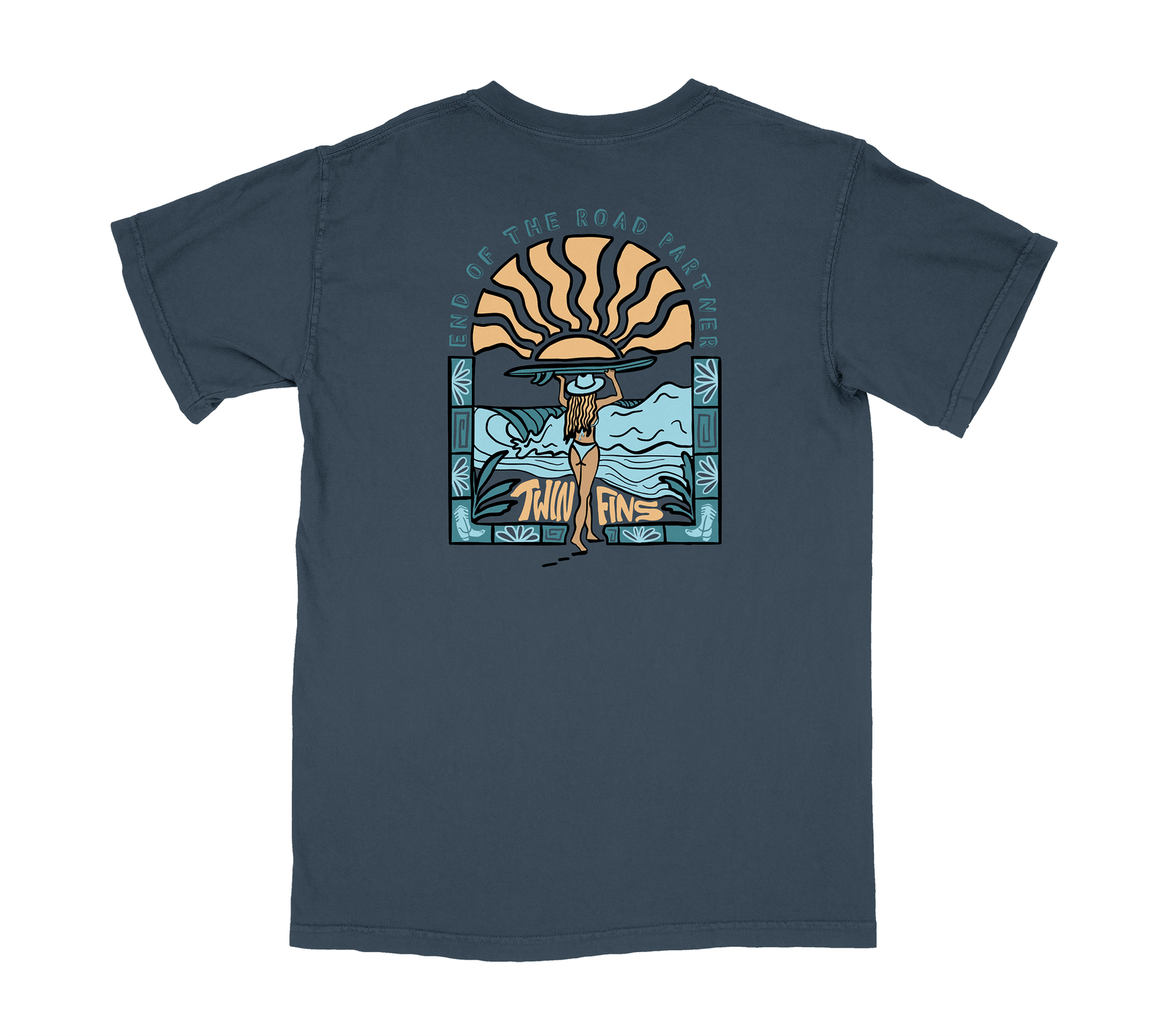 End Of The Road Partner Heavyweight Tee