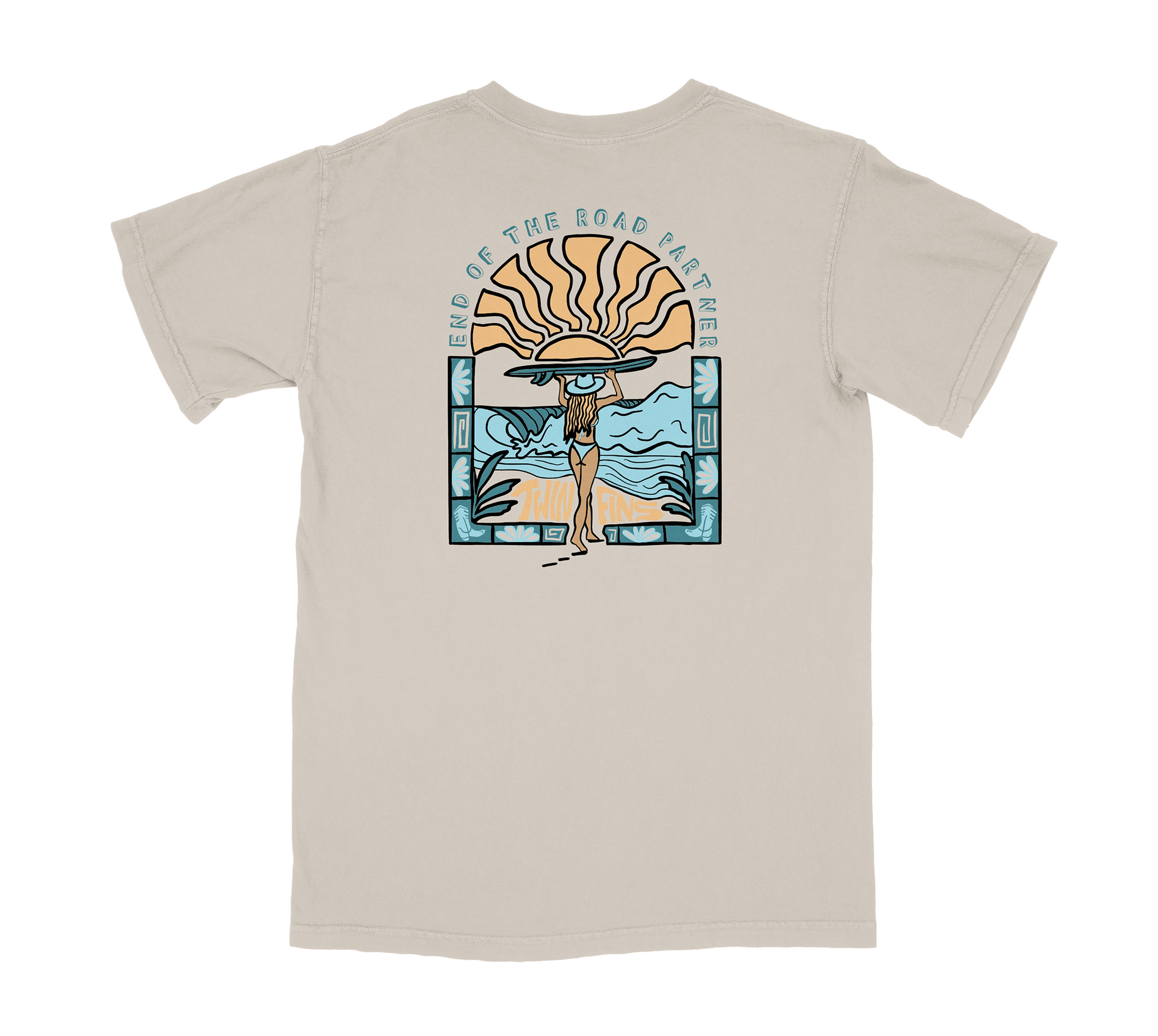 End Of The Road Partner Heavyweight Tee