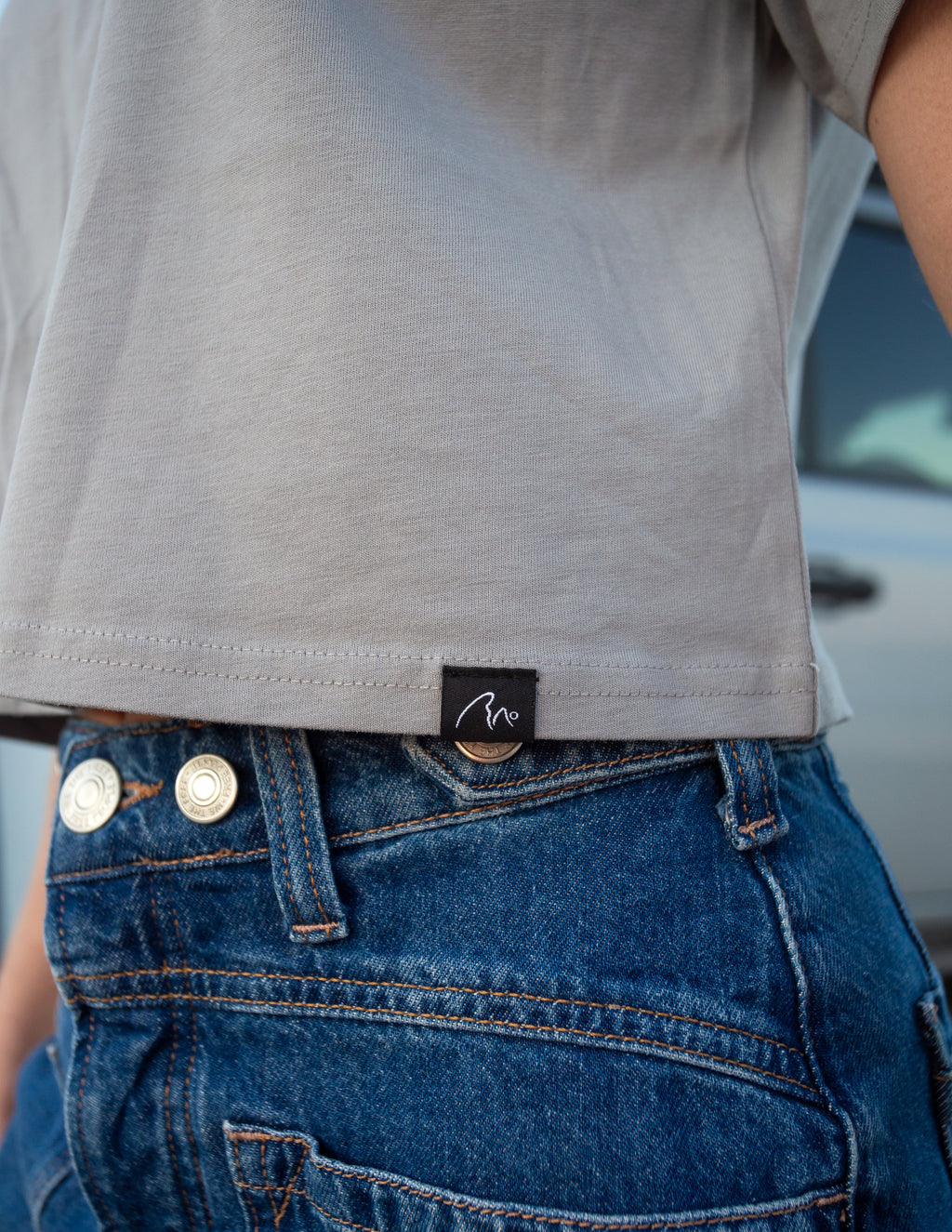 Crop Logo Tee