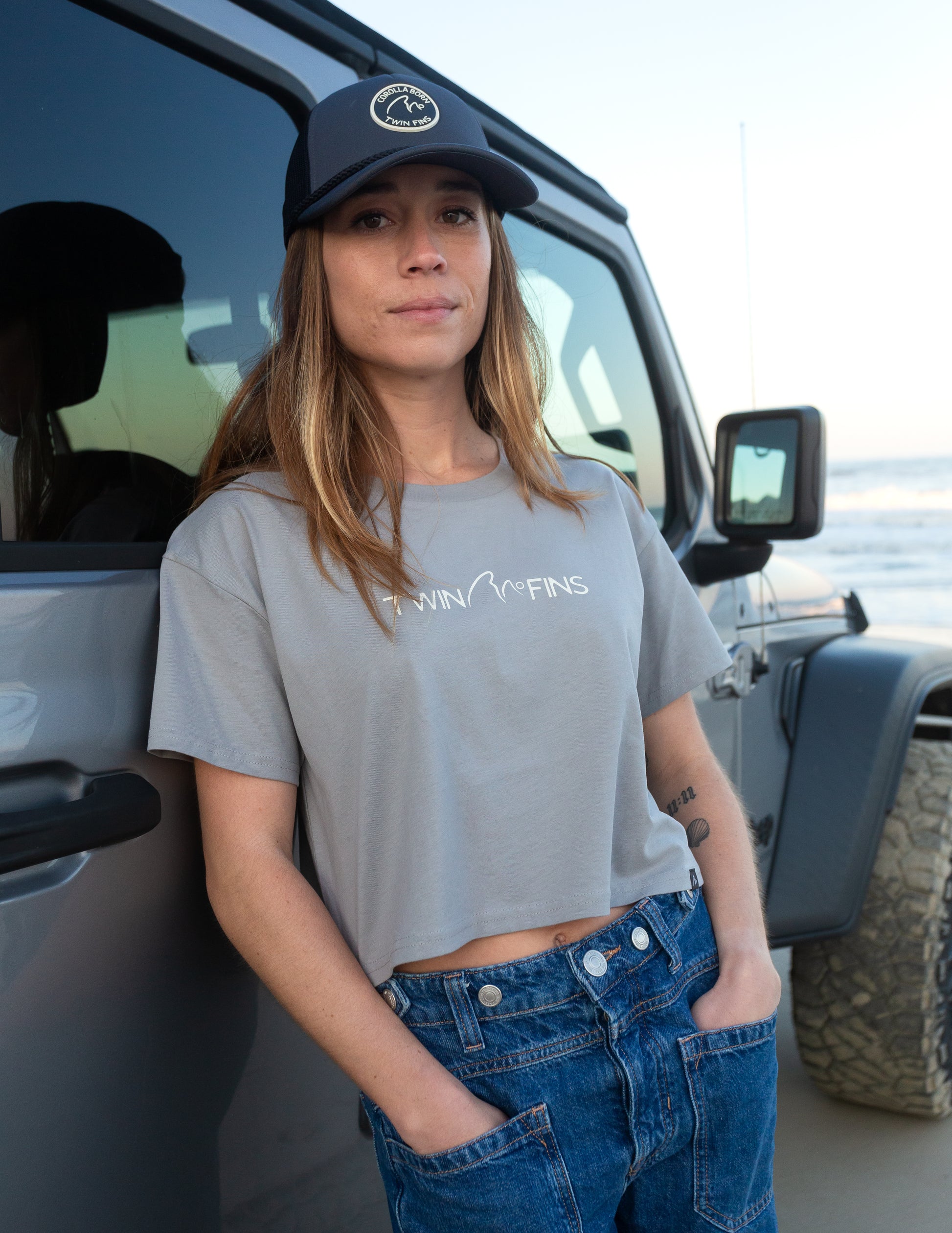 Crop Logo Tee