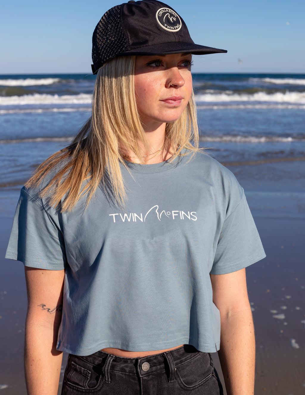 Crop Logo Tee