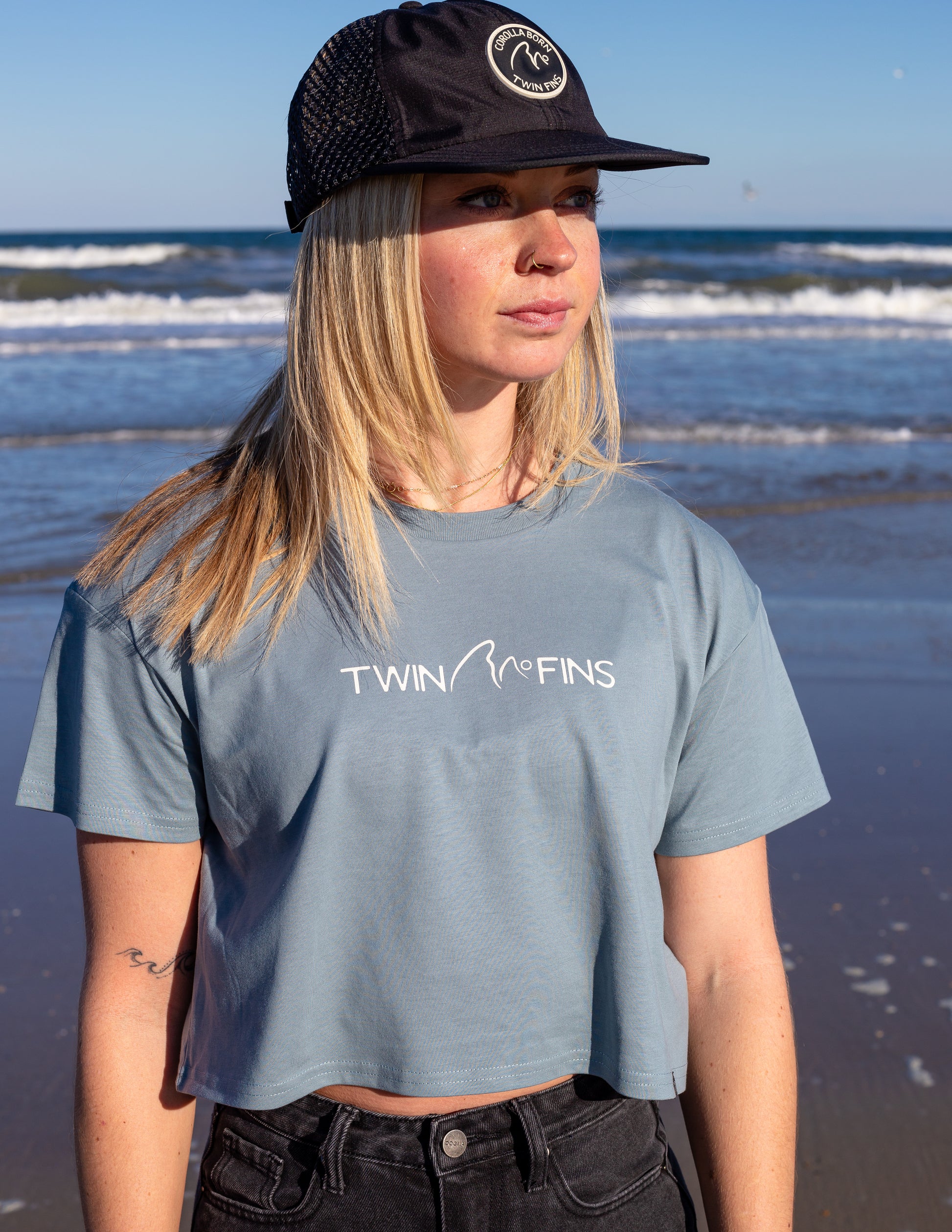 Crop Logo Tee
