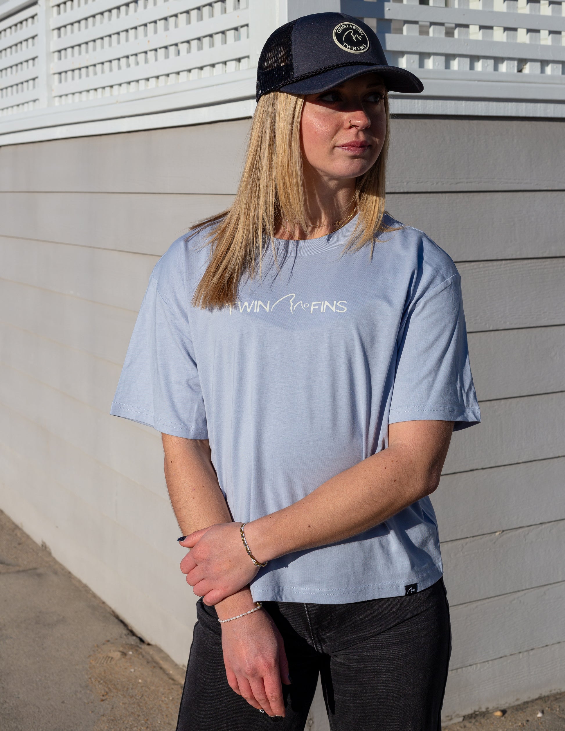 Oversized Logo Tee