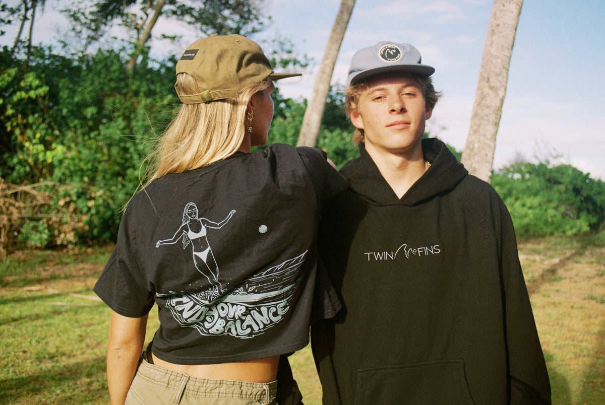 Find Your Balance Crop Tee