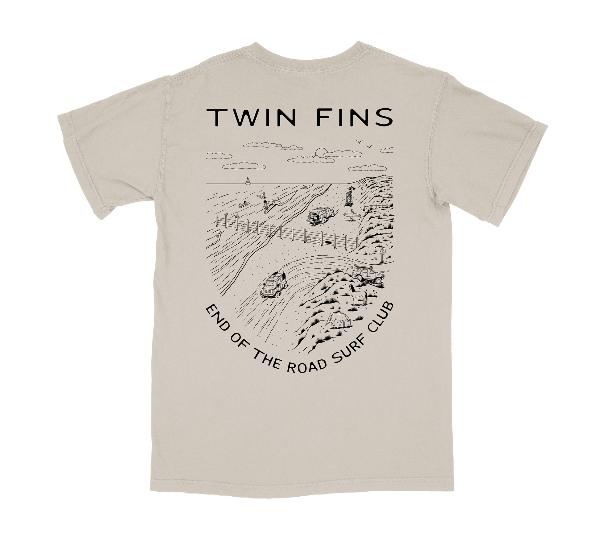 Surf Club Heavyweight Tee